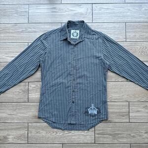 Y2K Level Ten Affliction Style Button Up Shirt